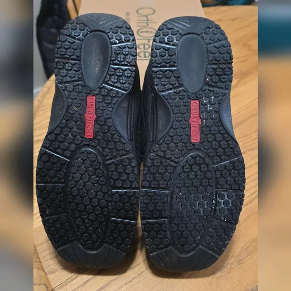 Orthofeet Yari Black/Black Men's Shoes 10.5 4E - Picture 6 of 6